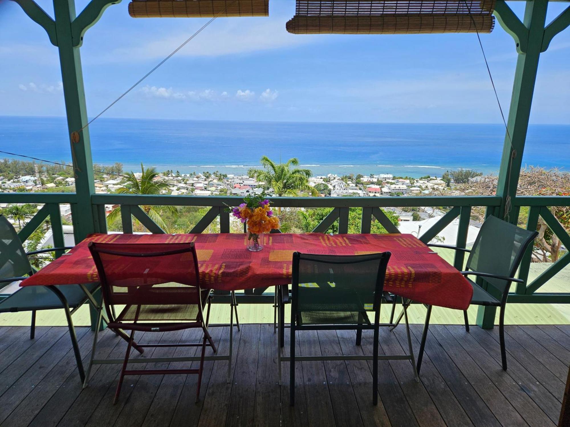 Chalet Sunset, Vue Panoramique Sur La Baie, Proche De Saint-Leu Et Ses Plages Exterior foto